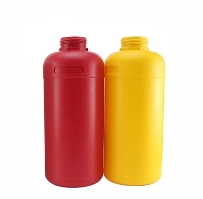 1Lプラスチック化学びんインク帽子が付いている空の化学貯蔵のびん