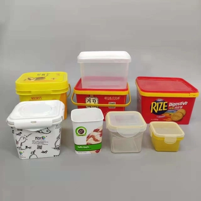 便利な使用の食品等級のプラスチック バレル複数のサイズの長方形の形