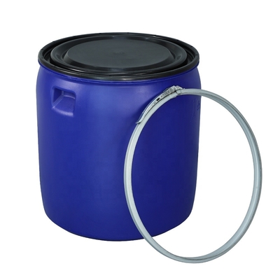 150L HDPE PPはプラスチック化学容器に金属をかぶせる