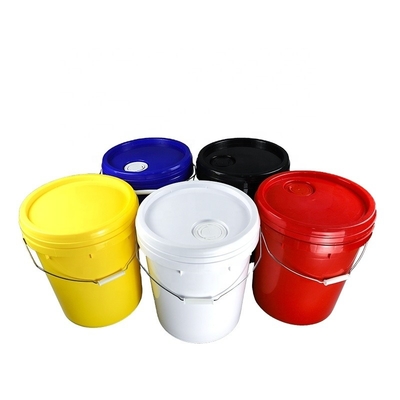 1.1mmの厚さ5ガロンのハンドル10L 18L 20Lが付いているプラスチック ペンキのバケツ