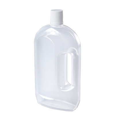 ハンドルが付いている半透明な1.2Lプラスチックびん