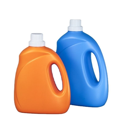プラスチック帽子が付いている HDPE の液体洗剤のペットボトルの洗濯洗剤のびん