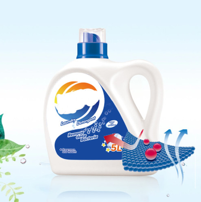 5L 液体洗濯洗剤ボトル スクリューキャップ 再利用可能 詰め替え可能容器