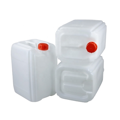 口径47mmの白い四角のHDPEのプラスチック水漕20 Ltr 450g