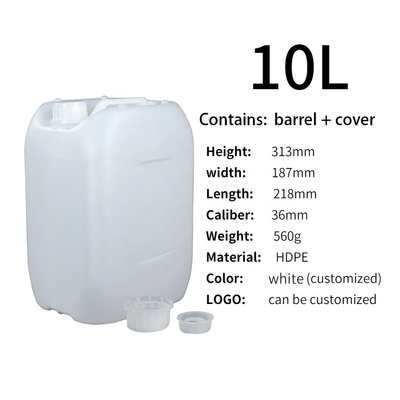 ふた560gが付いているSIDUN 10lのプラスチック化学容器