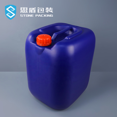ハンドル1.5KGが付いている食品等級30lの正方形のプラスチック バレル