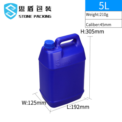 Leakproofねじ上5Lプラスチック ドラム2.5ガロン1ガロン0.5ガロン