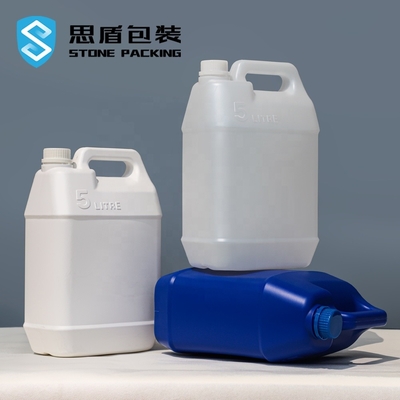 毎日の化学35mmのHDPEのプラスチックびん5リットルのプラスチック ドラム192*125*305mm
