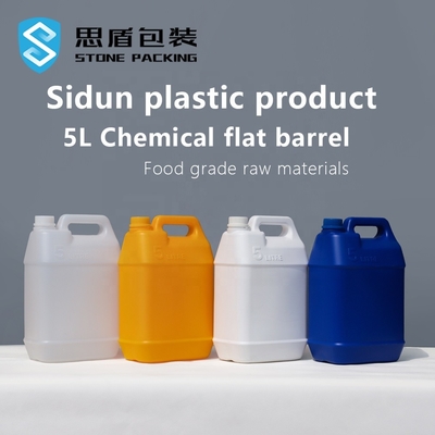 毎日の化学35mmのHDPEのプラスチックびん5リットルのプラスチック ドラム192*125*305mm
