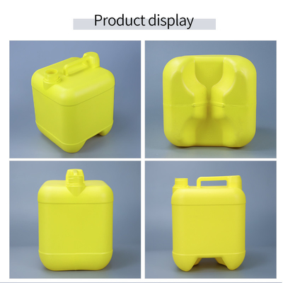 ハンドル360*300*410mmが付いている1.5KG正方形10lのプラスチック ドラム