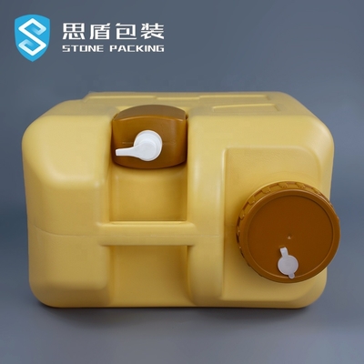 20のLtrのふたのコック1.3KGが付いているキャンプの水漕酢は実を結ぶ