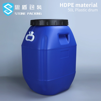 80*47mmの50Lハンドルとのプラスチック ドラム プラスチック化学容器の開いた上