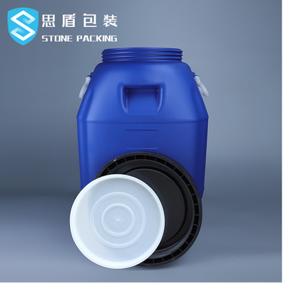 80*47mmの50Lハンドルとのプラスチック ドラム プラスチック化学容器の開いた上
