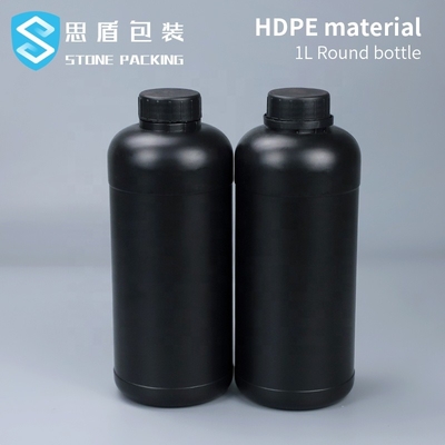 酸の腐食LMLの洗浄力がある無光沢の黒いプラスチックは110*220*43mmをびん詰めにする