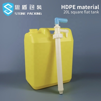 41mmの20l HDPEプラスチック ジェリーはタンパーの明白なふたによってできる