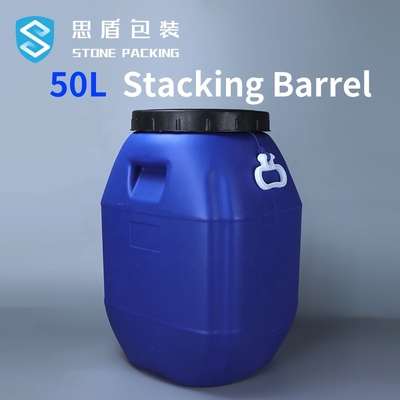 80*47mmのHDPEのプラスティック容器50リットル