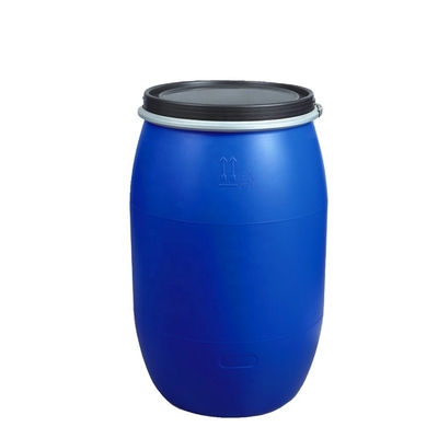 円柱青い化学200l 55ガロンのプラスチック ドラム585*970mm 9kg