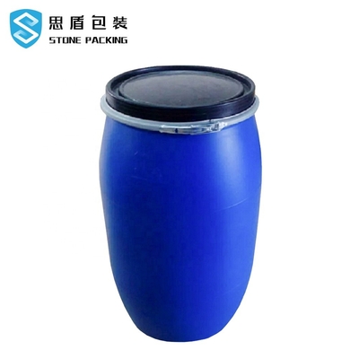 円柱青い化学200l 55ガロンのプラスチック ドラム585*970mm 9kg