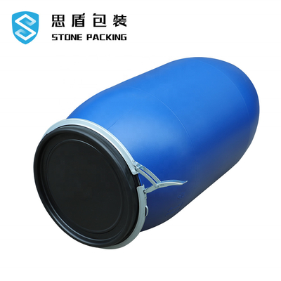 強い密封のHDPE PPはプラスチック化学容器150Lのプラスチック バレルに金属をかぶせる