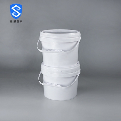 プラスチックPP 5リットルの円形のプラスチック ドラム360g Dia 222mm 205mm