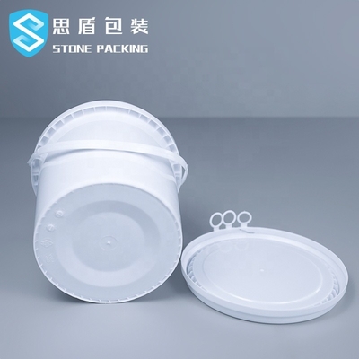 1.1mmの厚さ5ガロンのハンドル10L 18L 20Lが付いているプラスチック ペンキのバケツ