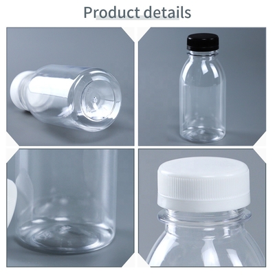 世帯プロダクト34mm明確なプラスチック ペット プラスチックびん250ml 28g
