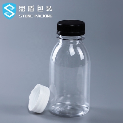 世帯プロダクト34mm明確なプラスチック ペット プラスチックびん250ml 28g