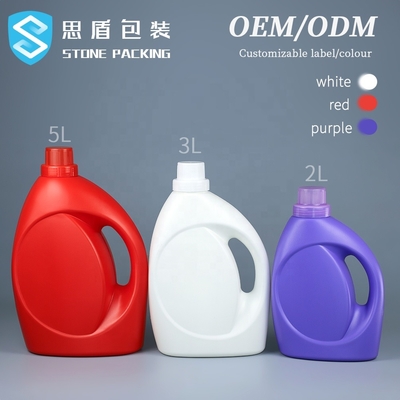 2L 3L 5Lの液体の空の洗浄力があるびんの口径60mm OEM ODM