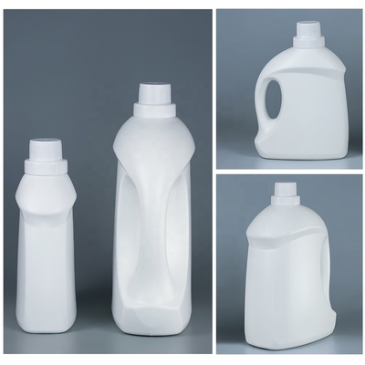 60mmねじ帽子のHDPEの空の洗濯洗剤は2kg 5kgをびん詰めにする