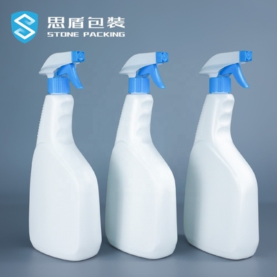 洗剤のノズル950ml 500mlが付いている洗浄力があるプラスチックPEのスプレーのびん